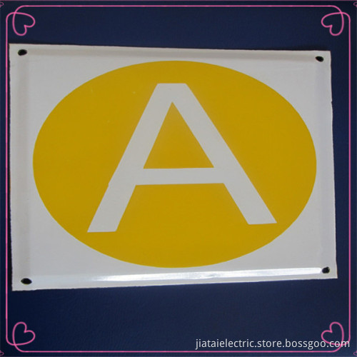warning sign/plastic sign